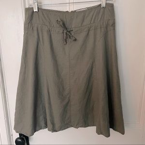 Oxmo linen skirt size 8